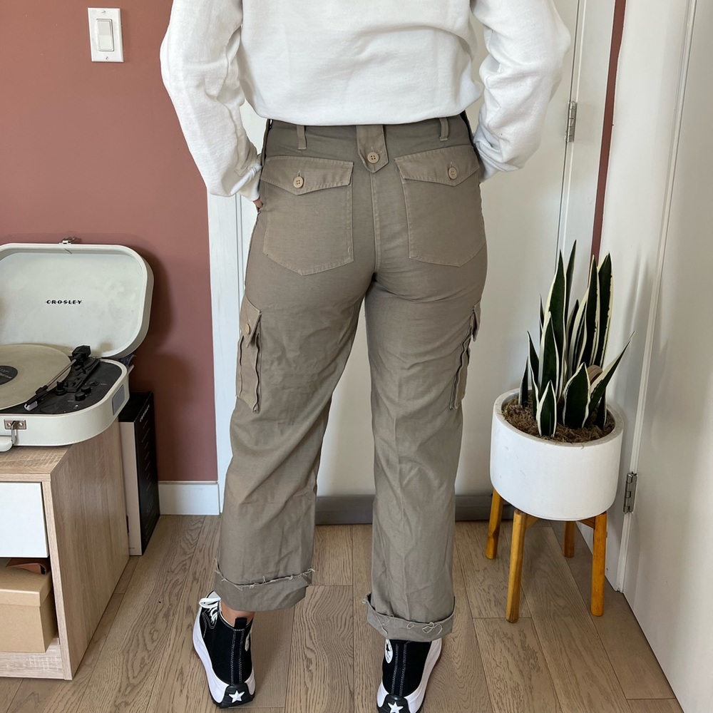 Cargo Pants, New condition! Worn once (Runs Small) - Picture 4 of 5